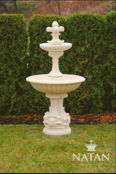 Zierbrunnen Springbrunnen Skulptur Brunnen Dekoration Garten Fontaine Neu 181cm
